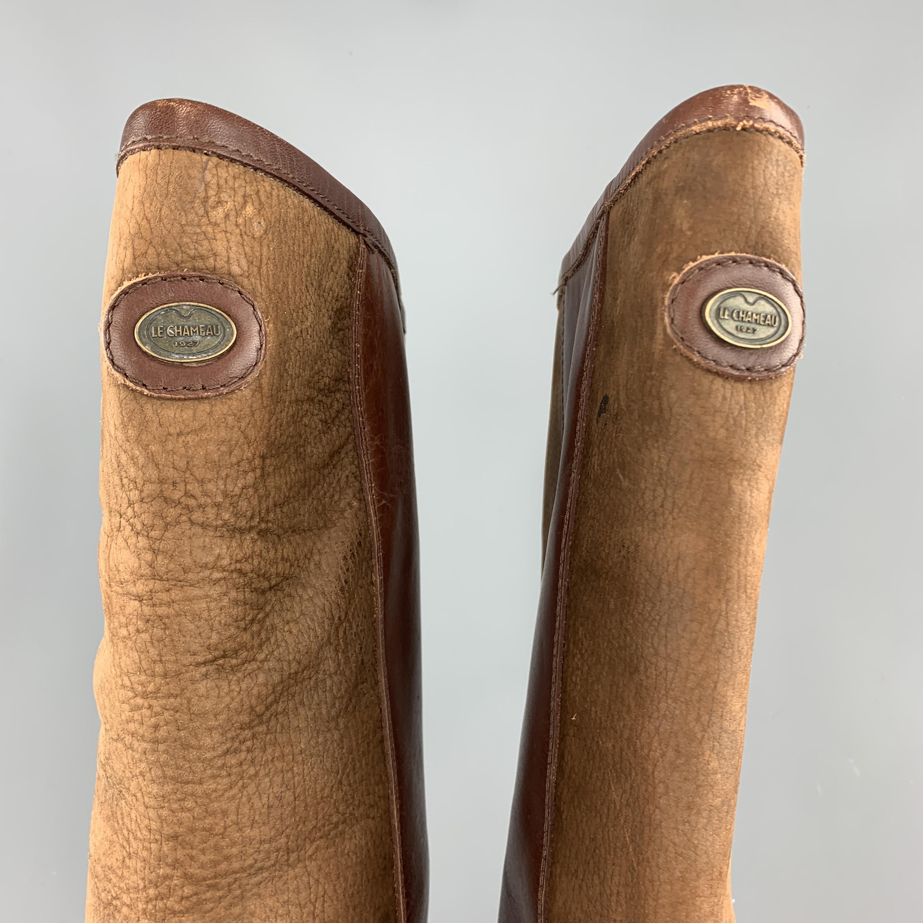 le chameau leather boots