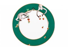 Le Cirque Monkey Bread Butter Plates 36 Orange/ 44 Green