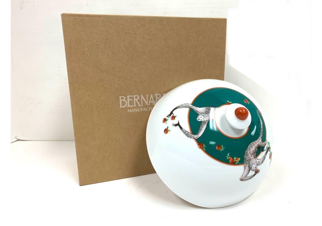 Le Cirque N.Y. Porzellan Cloche Oder Essen Dome von Bernardaud Limoges NIB im Angebot 1