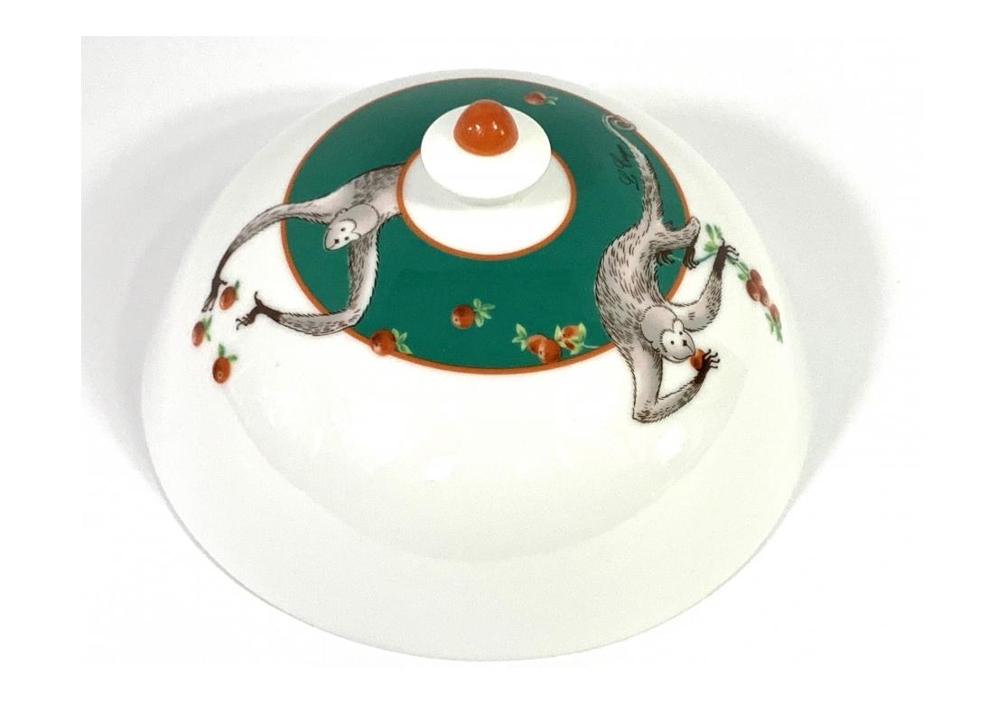 Le Cirque N.Y. Porzellan Cloche Oder Essen Dome von Bernardaud Limoges NIB im Angebot 3
