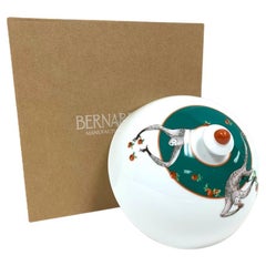 Vintage Le Cirque N.Y. Porcelain Cloche Or Food Dome By Bernardaud Limoges NIB