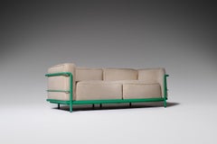 Le Cobursier LC3, Two-Seat Sofa for Cassina