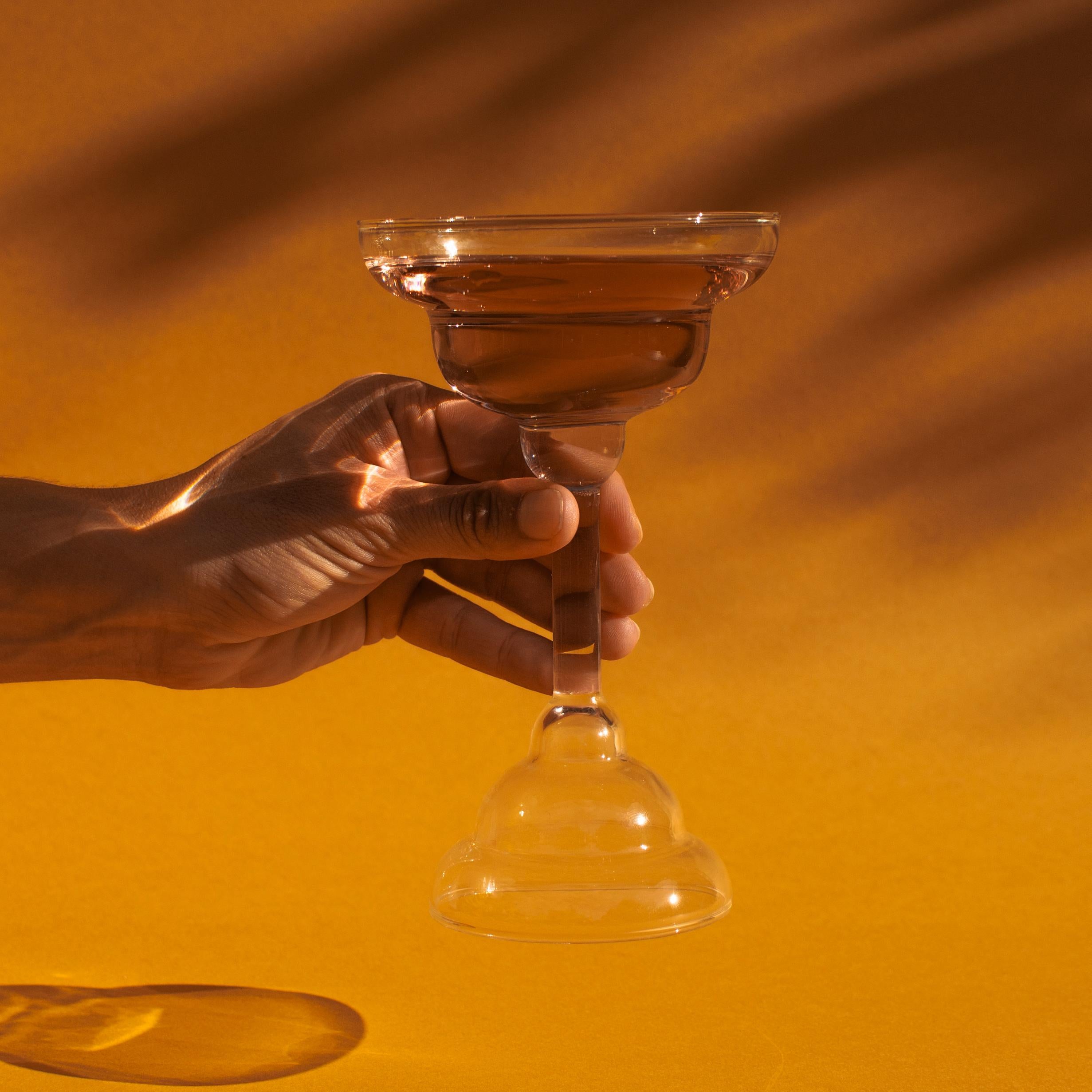 Vaso Margarita x2 Contemporáneo Siglo XXI Hecho a mano en Italia por Ilaria Bianchi en Nuevo estado para la venta en Milan, IT