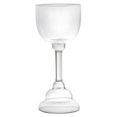 21st Century Contemporary Wine Glass x2 Handmade in Italy by Ilaria Bianchi