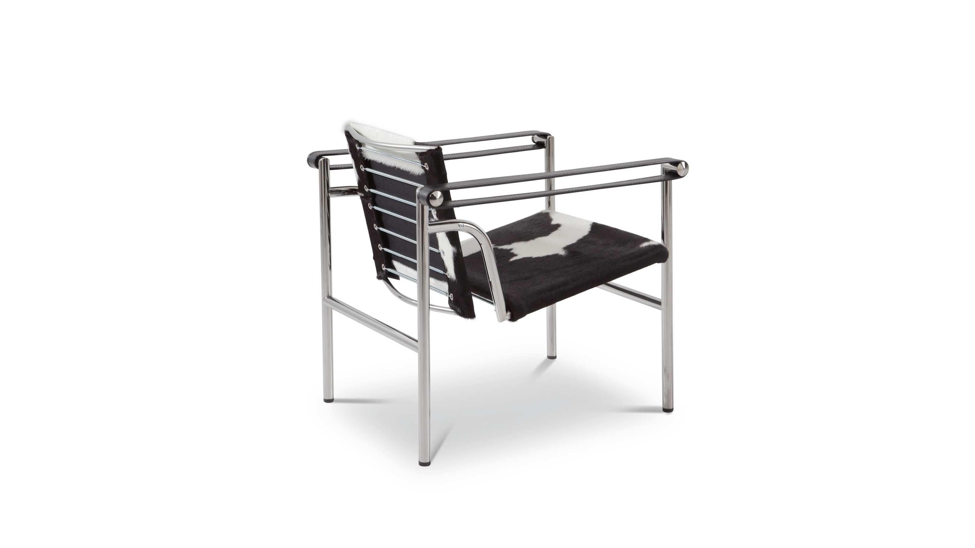 Mid-Century Modern Le Corbusier 1 Fauteuil Dossier Basculant Armchair For Cassina en vente