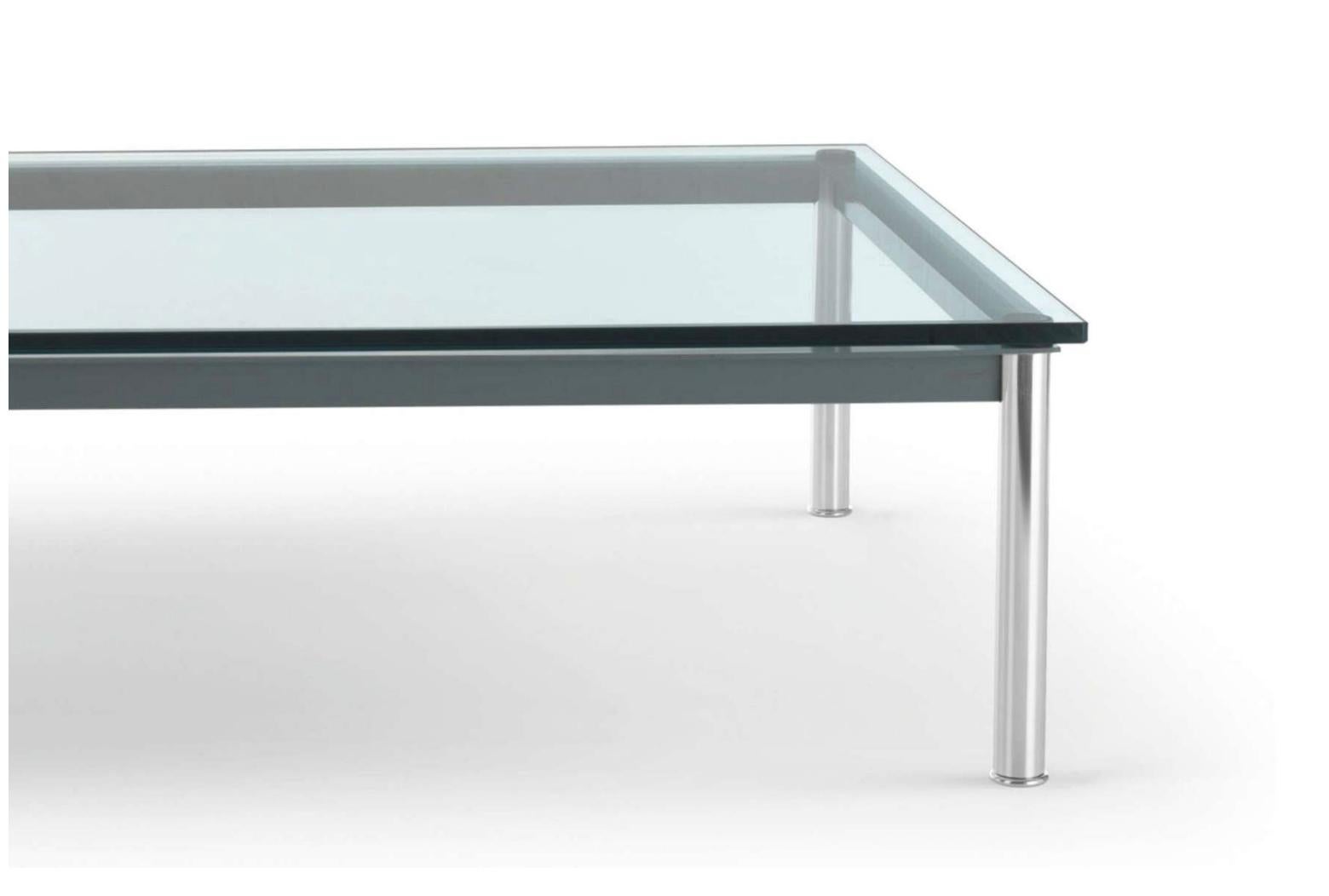 Mid-Century Modern Le Corbusier 10 Table en Tube Basse For Cassina For Sale