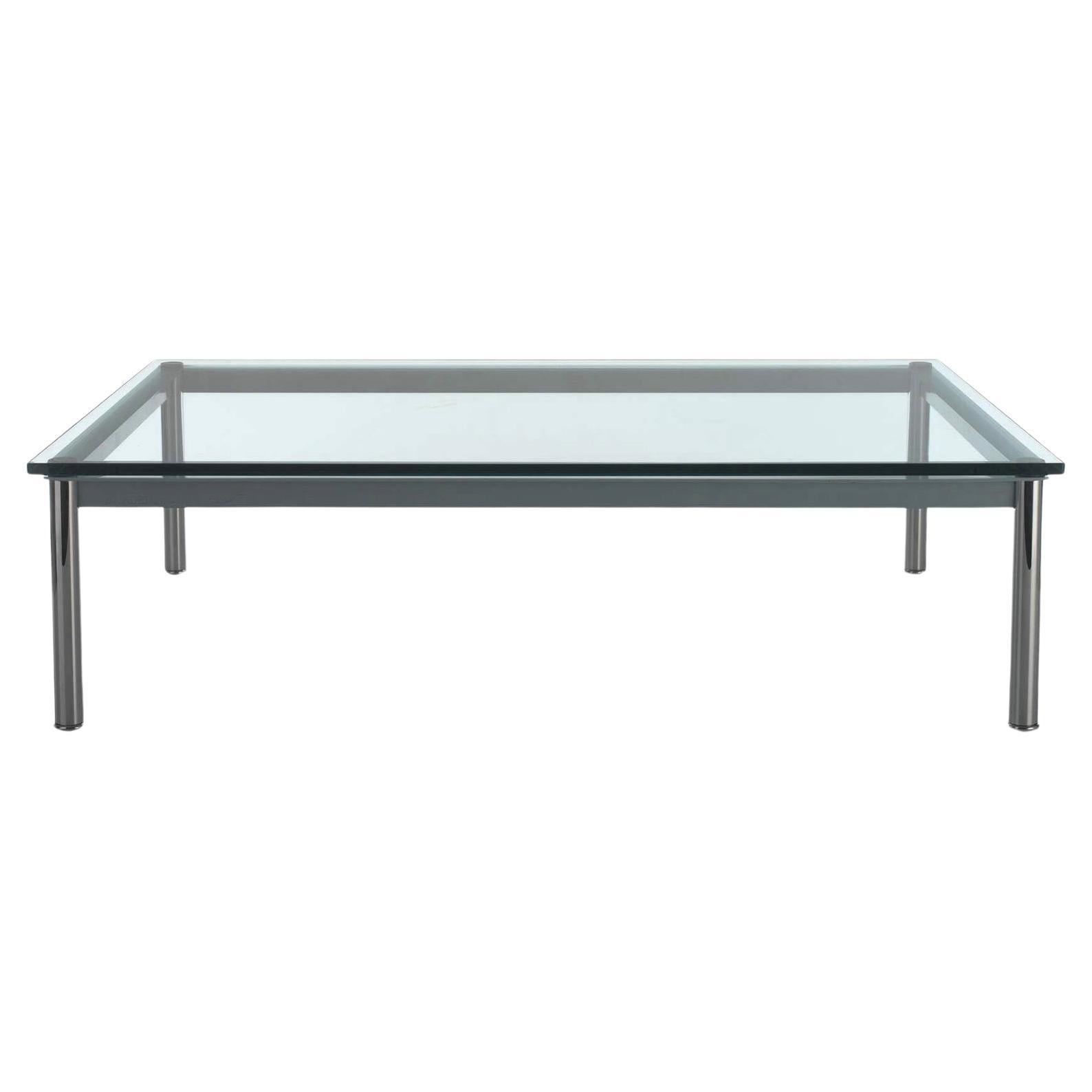 Table Le Corbusier 10 en tube Basse pour Cassina