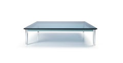 Le Corbusier 10 Table en Tube Basse, Grand Modèle For Cassina