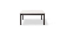 Le Corbusier 10 Mesa en Tubo Bajo, Gran Modelo, Exterior Para Cassina