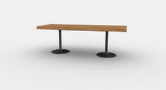 Le Corbusier, 11 Table Pieds Corolle, Plateau Bois For Cassina