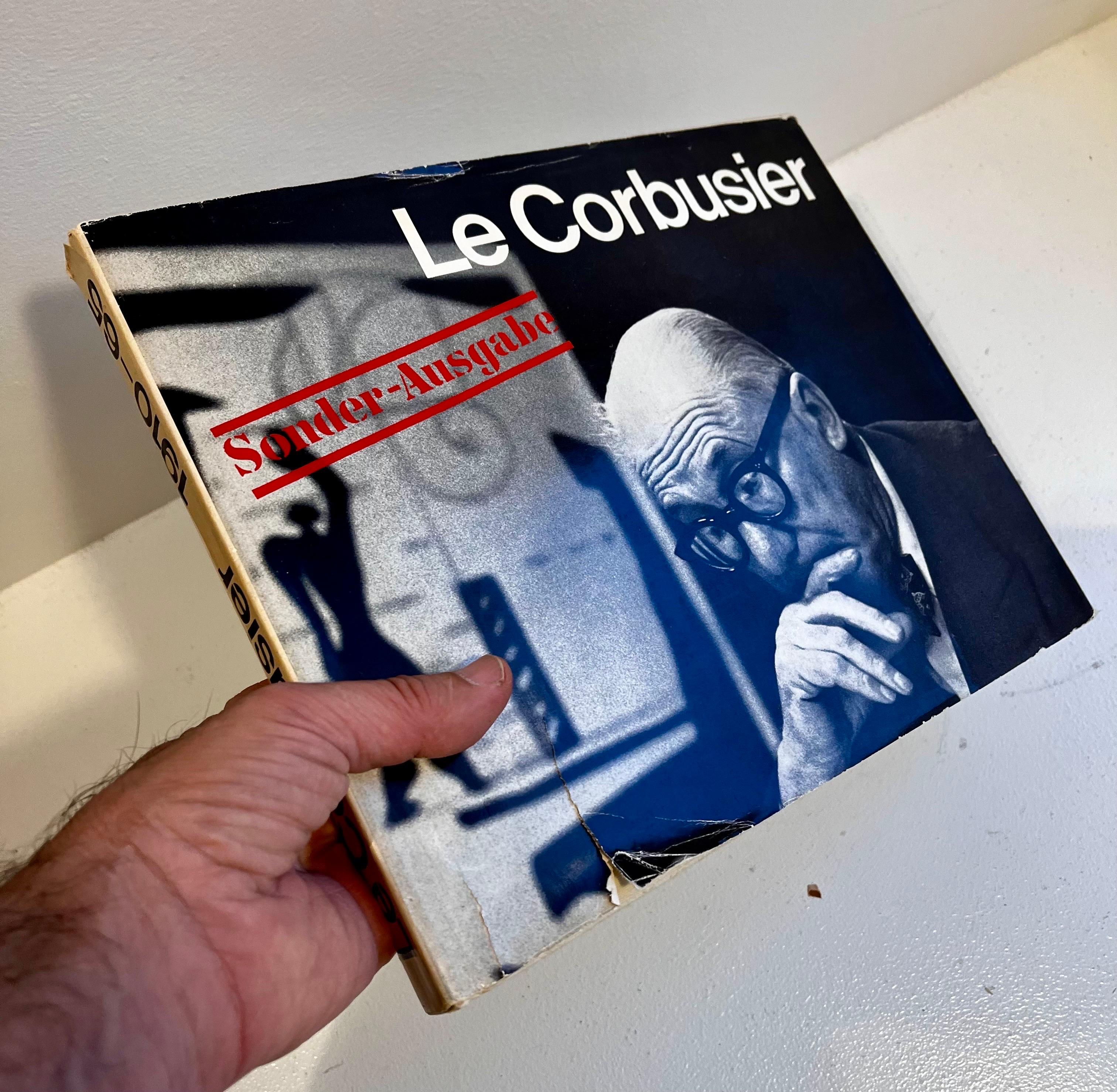 Mid-Century Modern Le Corbusier: 1910-65. Sonder Ausgabe, Hard Cover with Dust Jacket, 1967