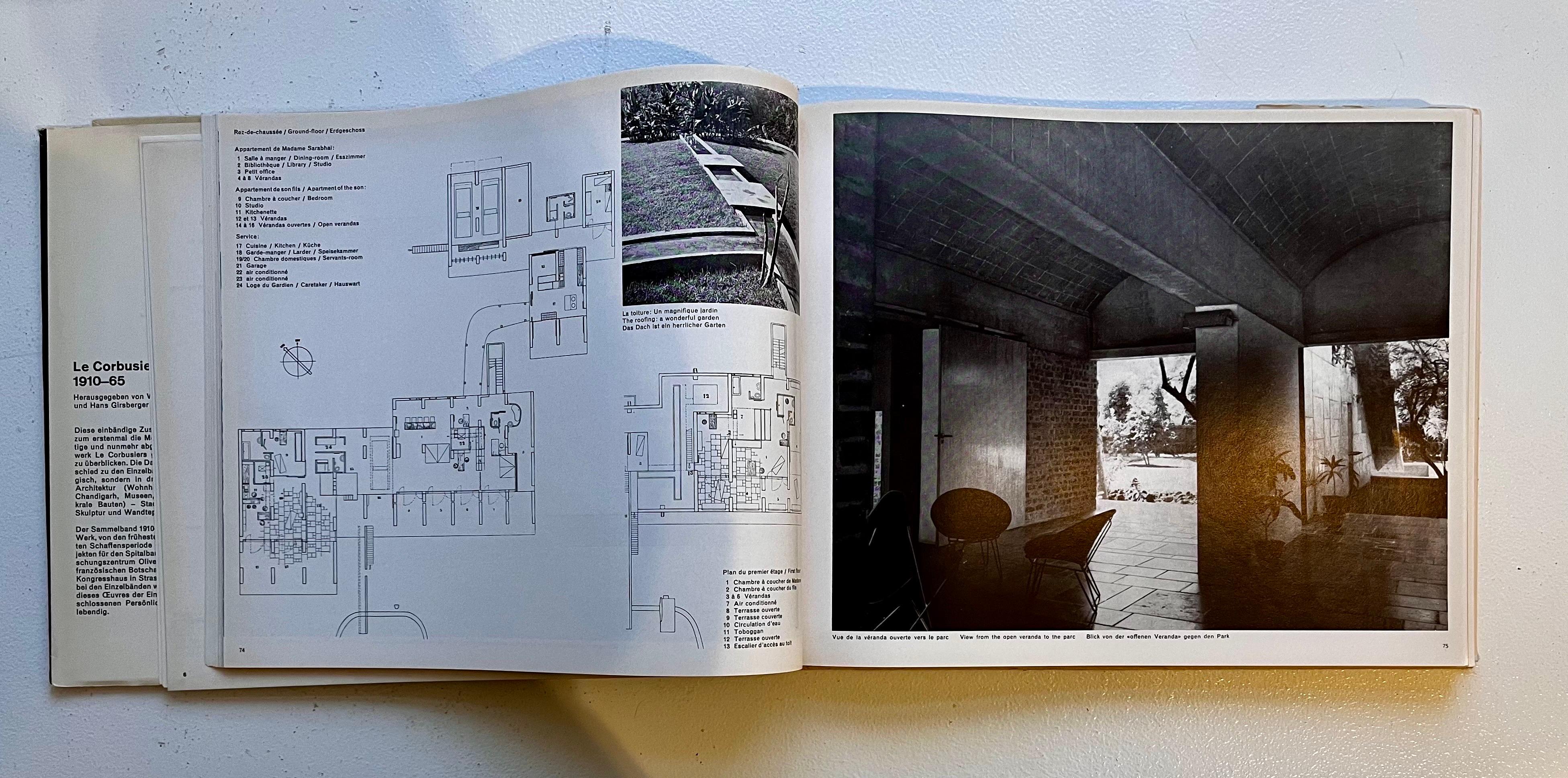 Le Corbusier: 1910-65. Sonder Ausgabe, Hard Cover with Dust Jacket, 1967 2