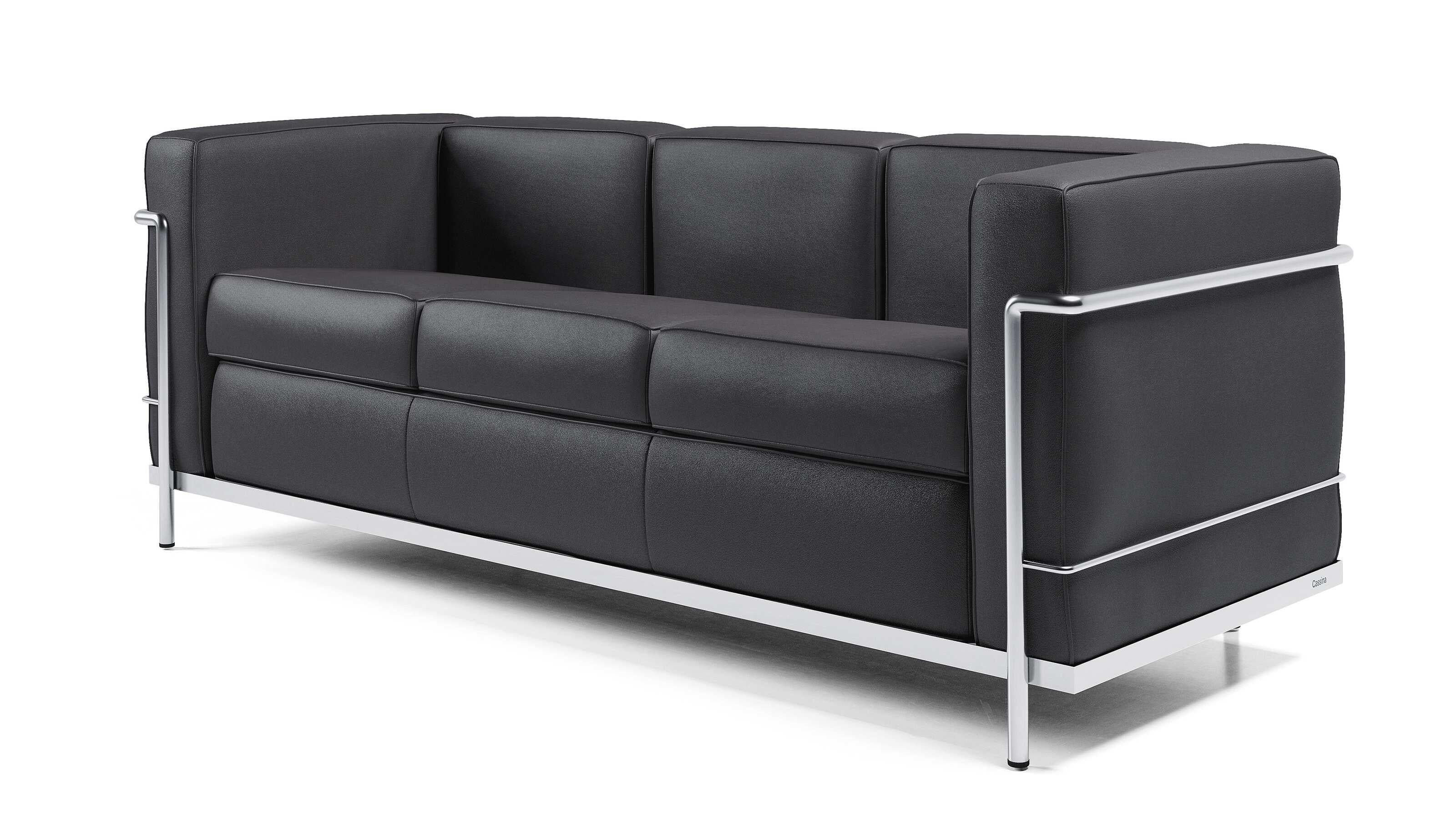 Le Corbusier 2 Fauteuil Grand Confort Petit Modèle Trois Places Durable (Moderne der Mitte des Jahrhunderts) im Angebot