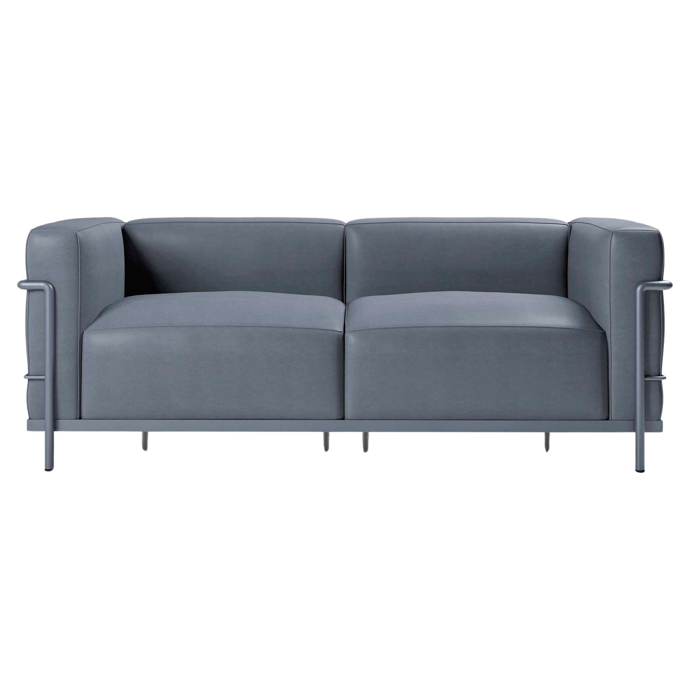Le Corbusier 3 Fauteuil Gran Confort, Grand Modèle Deux Places For Cassina