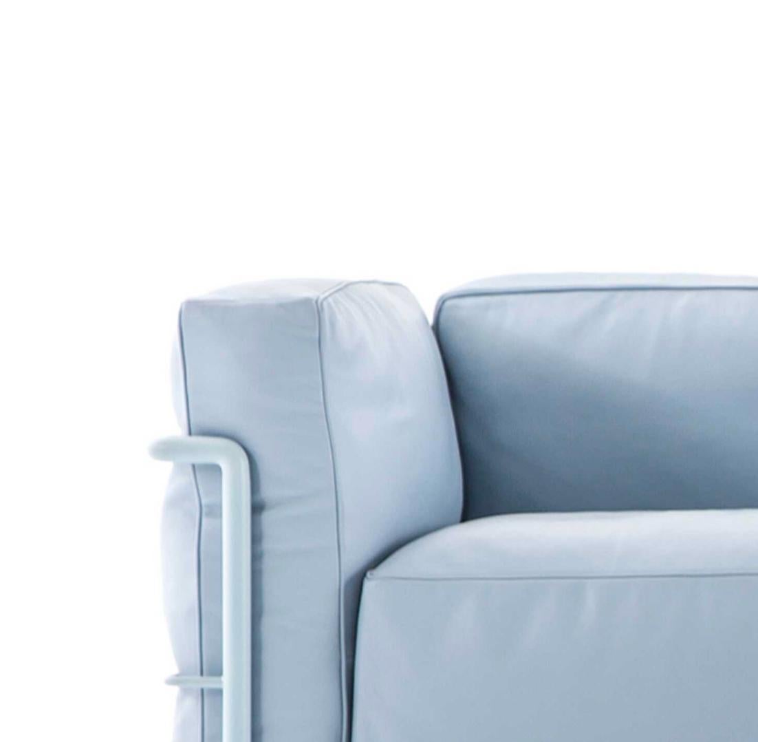 italien Le Corbusier 3 Fauteuil Gran Confort, Grand Modèle, Trois Places For Cassina en vente