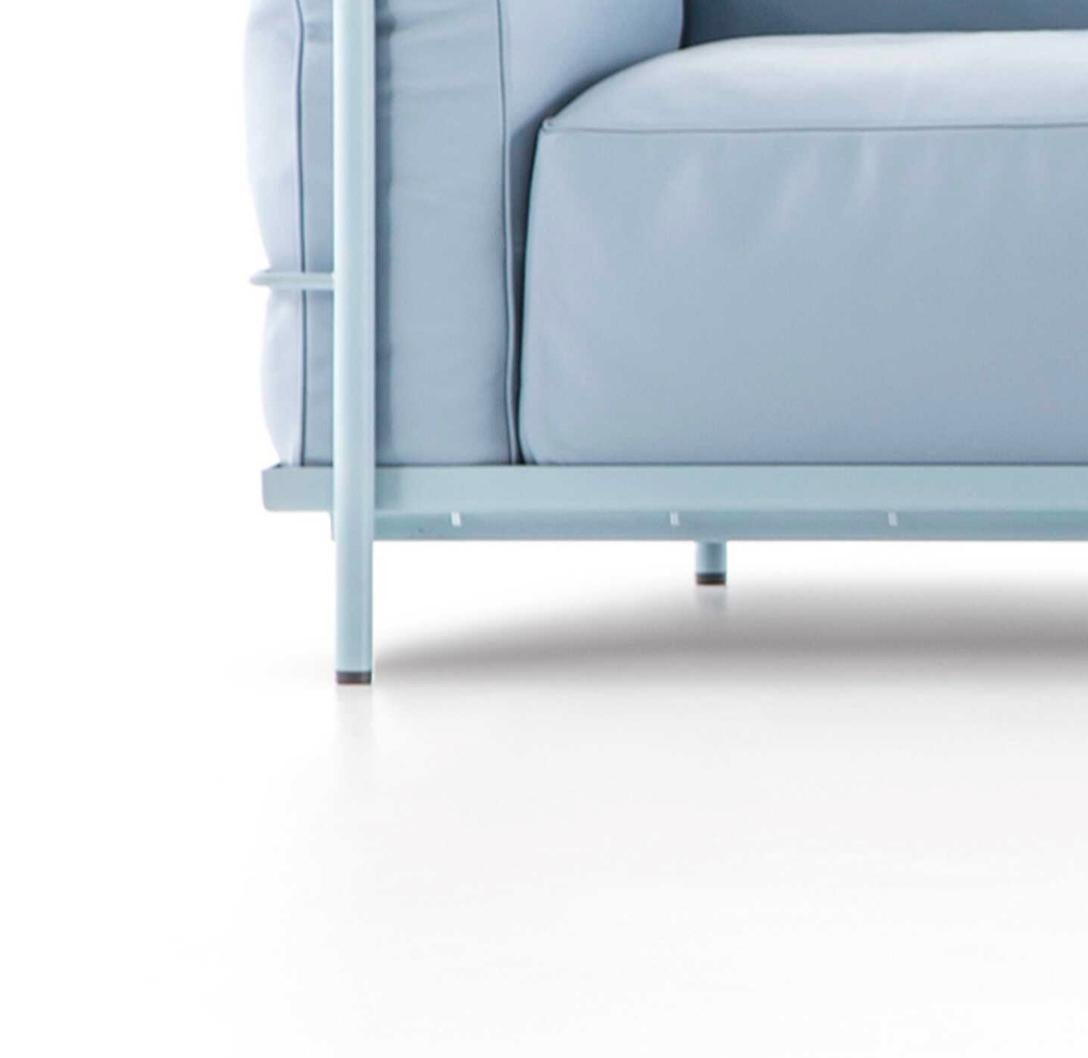 Le Corbusier 3 Fauteuil Gran Confort, Grand Modèle, Trois Places For Cassina Neuf - En vente à Barcelona, Barcelona