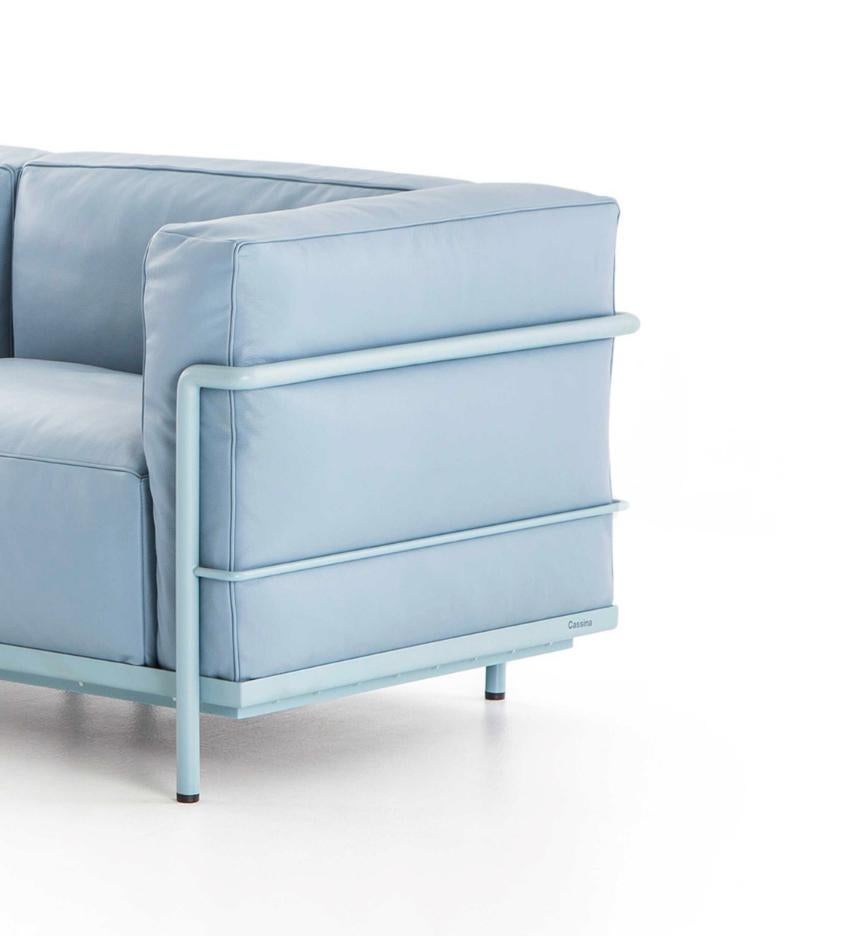 Le Corbusier 3 Fauteuil Gran Confort, Grand Modèle, Trois Places For Cassina en vente 1