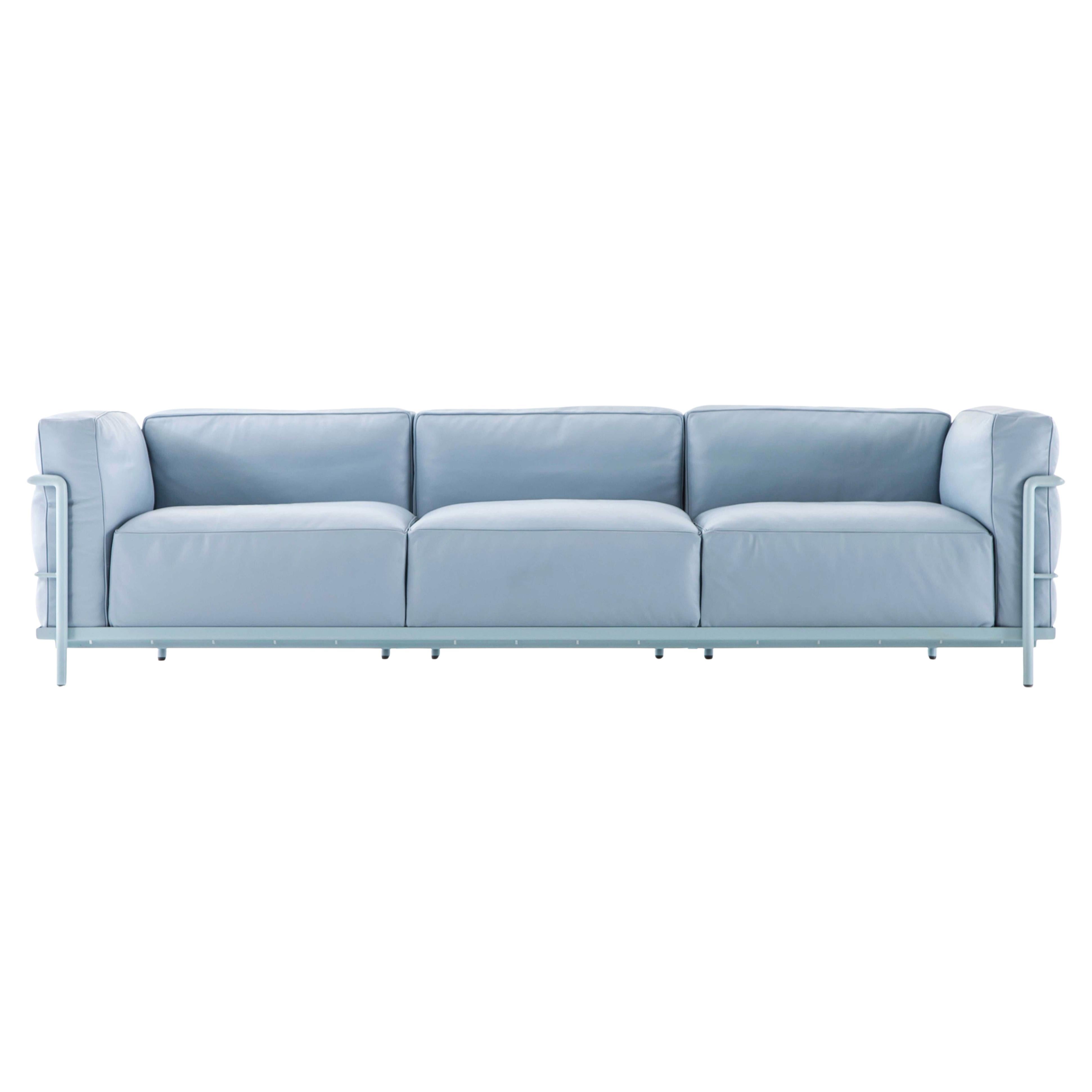 Le Corbusier 3 Fauteuil Gran Confort, Grand Modèle, Trois Places For Cassina