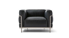 Le Corbusier 3 Fauteuil Grand Confort, Grand Modèle, Durable For Cassina