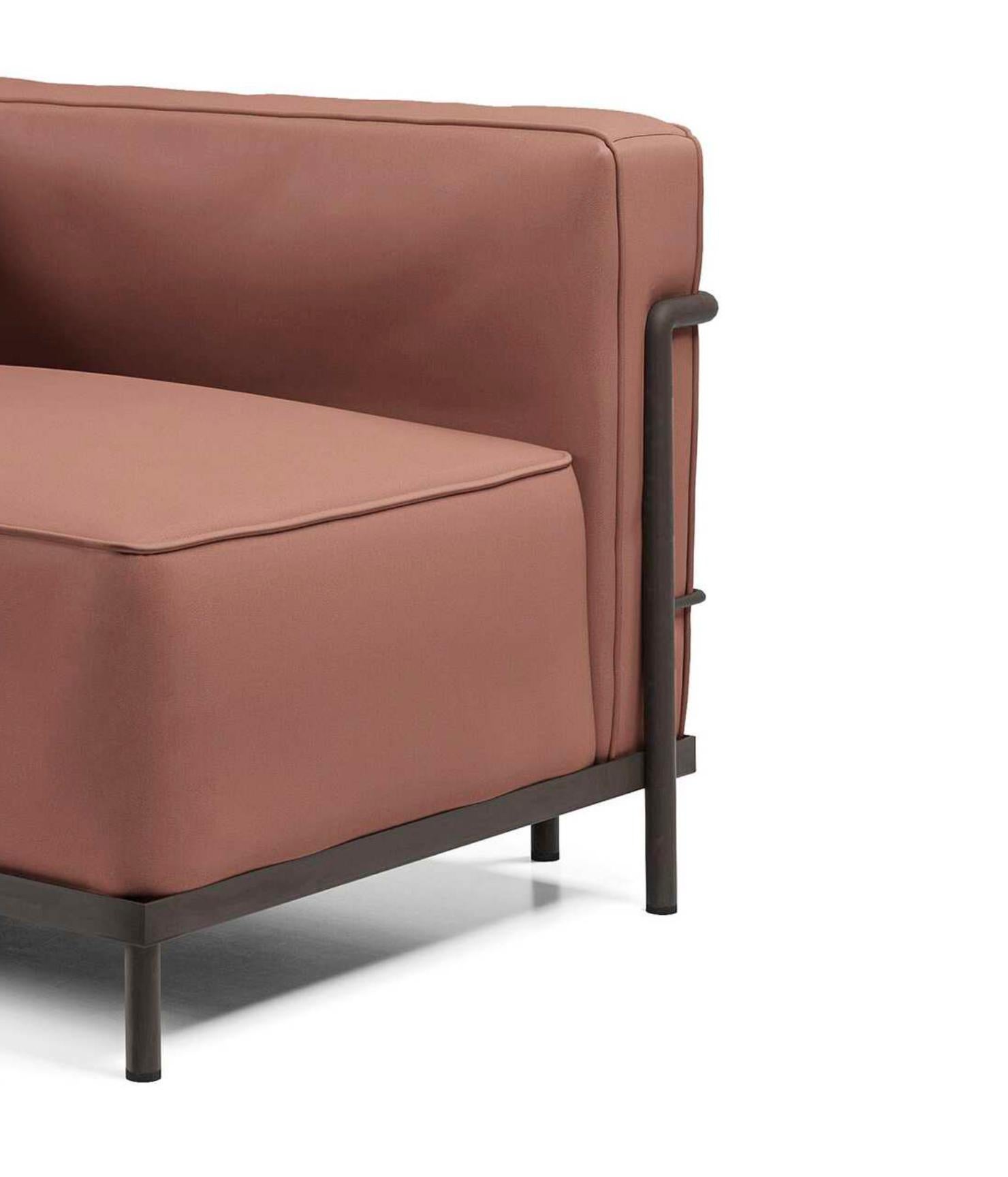 italien Le Corbusier 3 Fauteuil Grand Confort, Méridienne, Durable Pour Cassina en vente