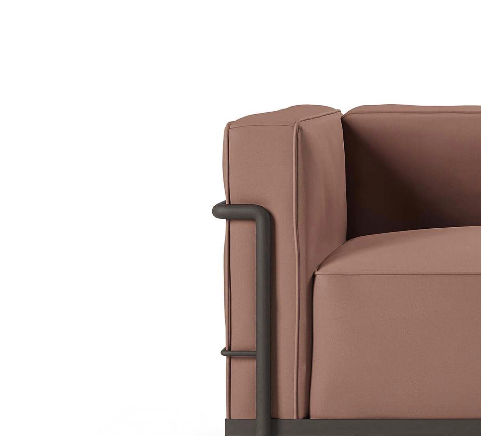 Le Corbusier 3 Fauteuil Grand Confort, Méridienne, Durable Para Cassina Italiano en venta