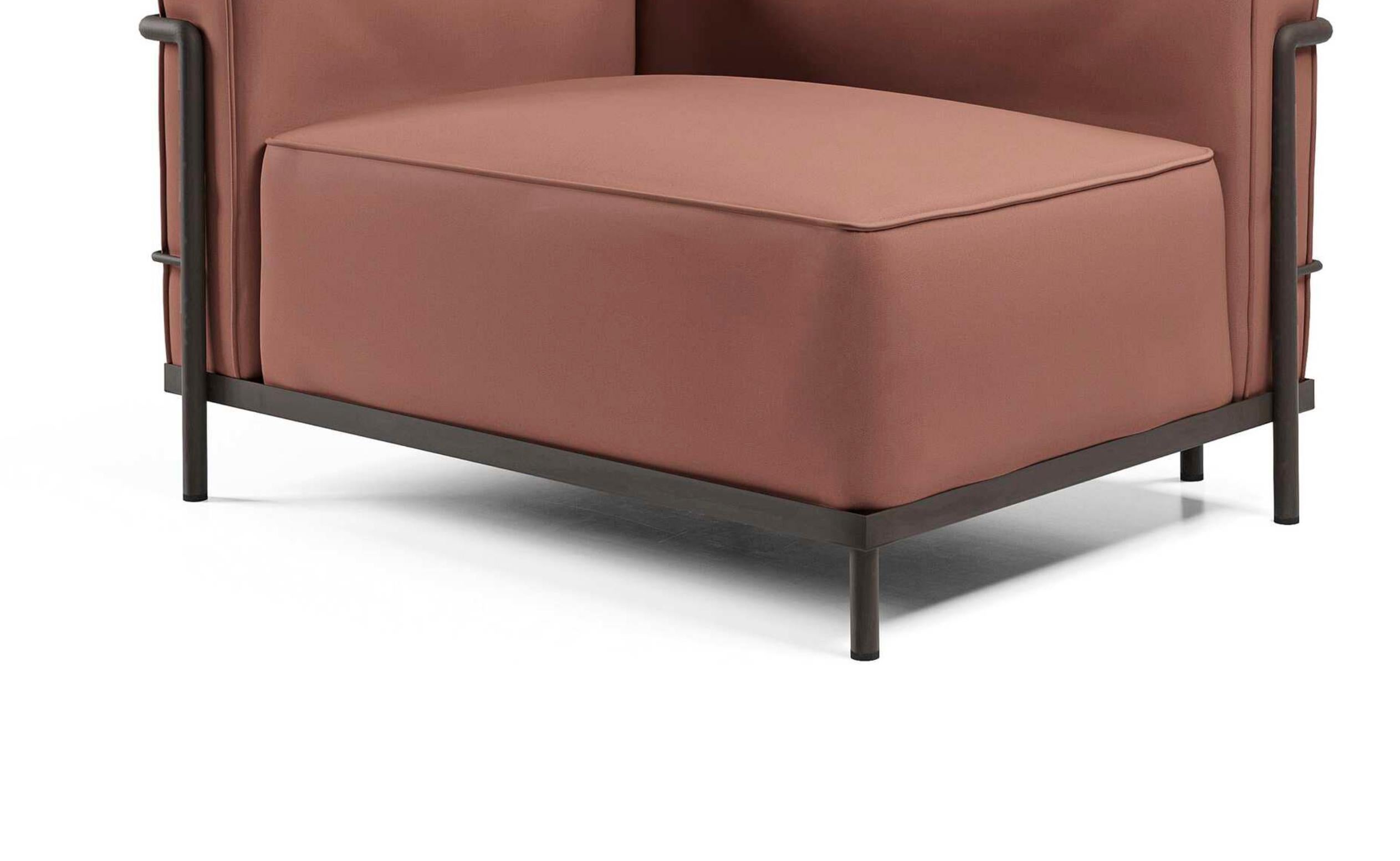 XXIe siècle et contemporain Le Corbusier 3 Fauteuil Grand Confort, Méridienne, Durable Pour Cassina en vente