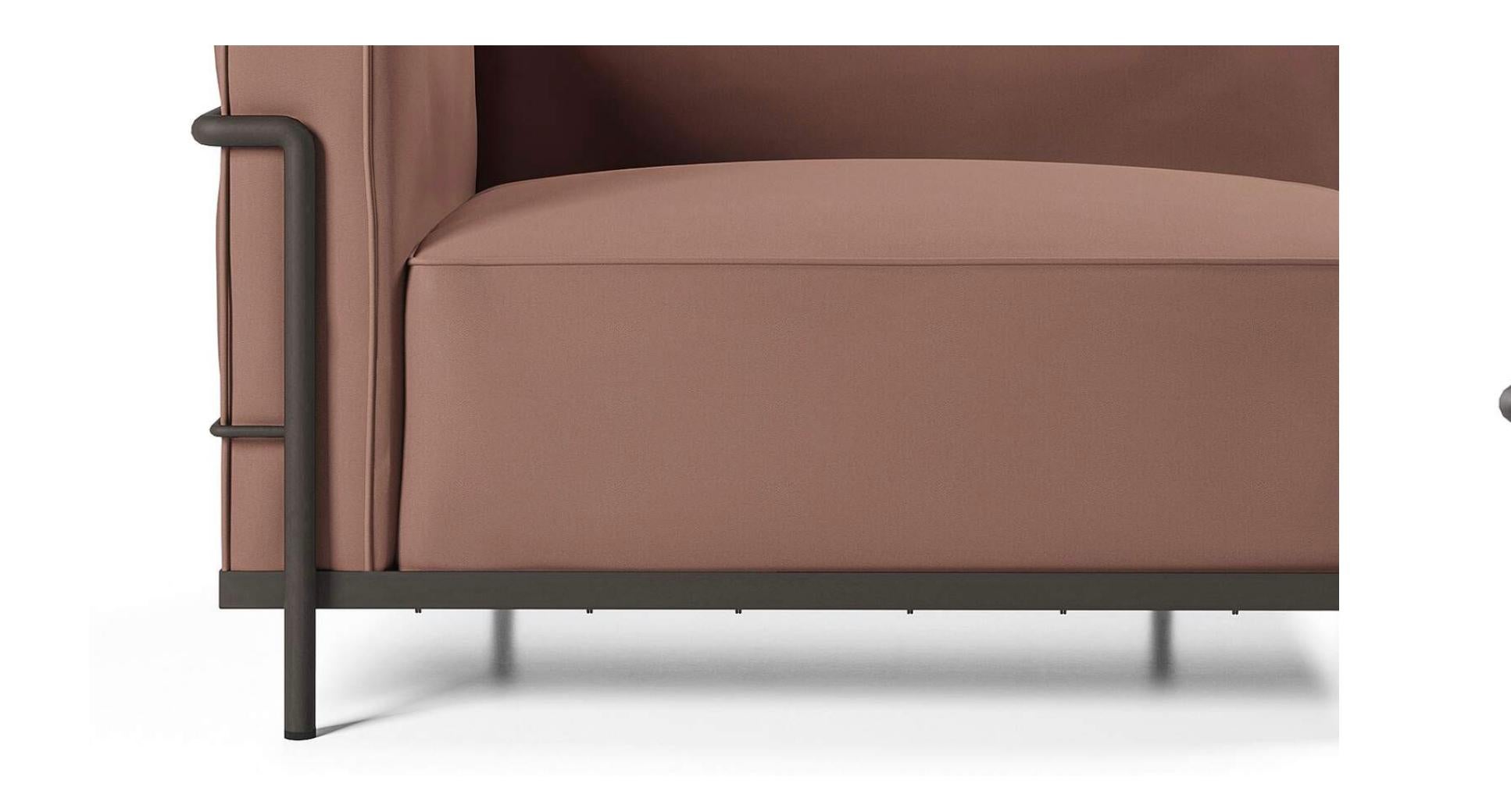 Le Corbusier 3 Fauteuil Grand Confort, Méridienne, Durable Para Cassina en venta 2