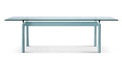 Le Corbusier 6 Table Tube d'Avion, Marble & Steel, Mid-Century Modern