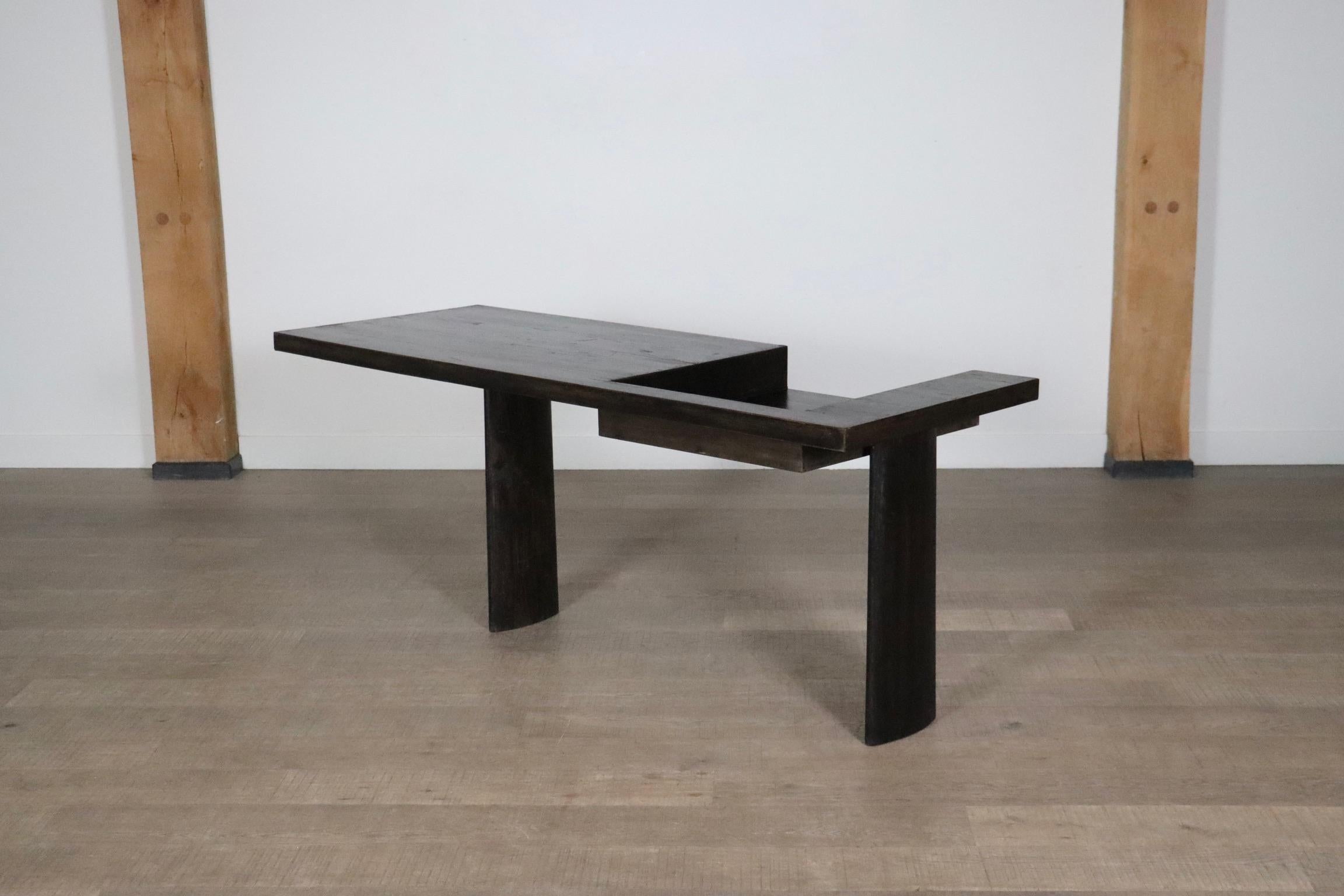 Scrivania console di Le Corbusier e Balkrishna Doshi LC/BD-01-A Ahmedabad, anni '60 in vendita 8