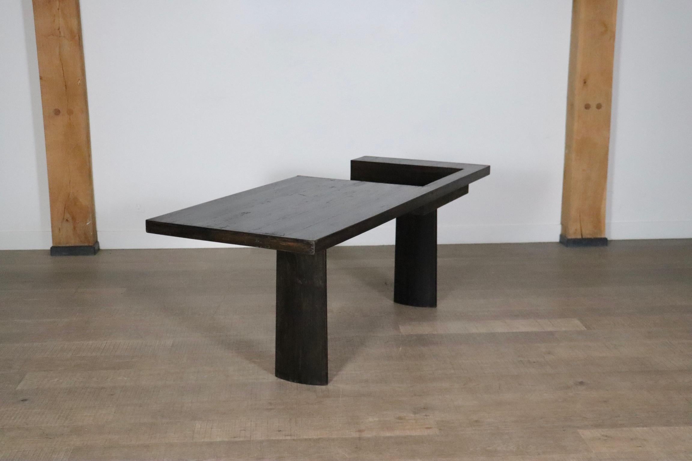Scrivania console di Le Corbusier e Balkrishna Doshi LC/BD-01-A Ahmedabad, anni '60 in vendita 10