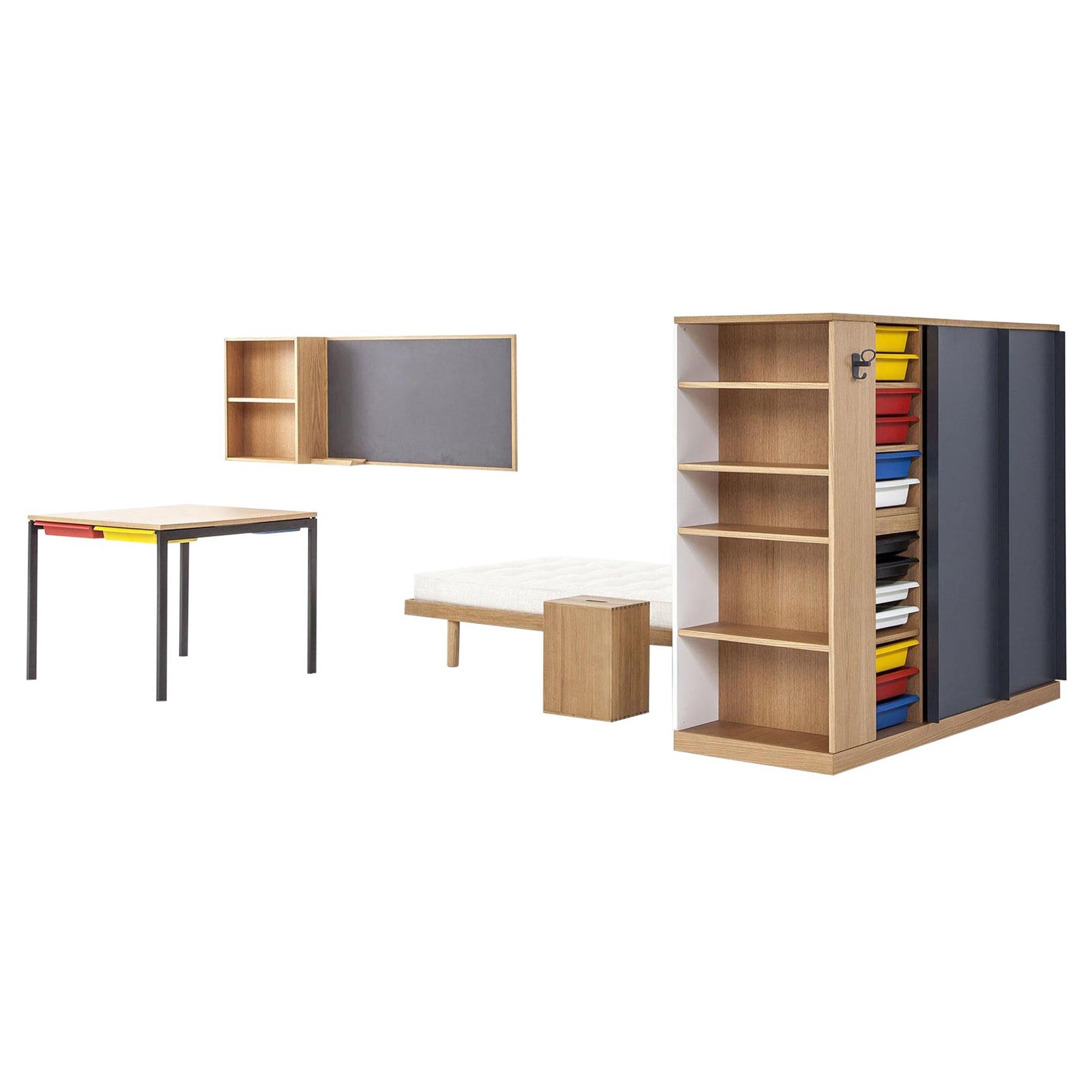 Le Corbusier and Charlotte Perriand LC35 Maison du Brésil Set by Cassina