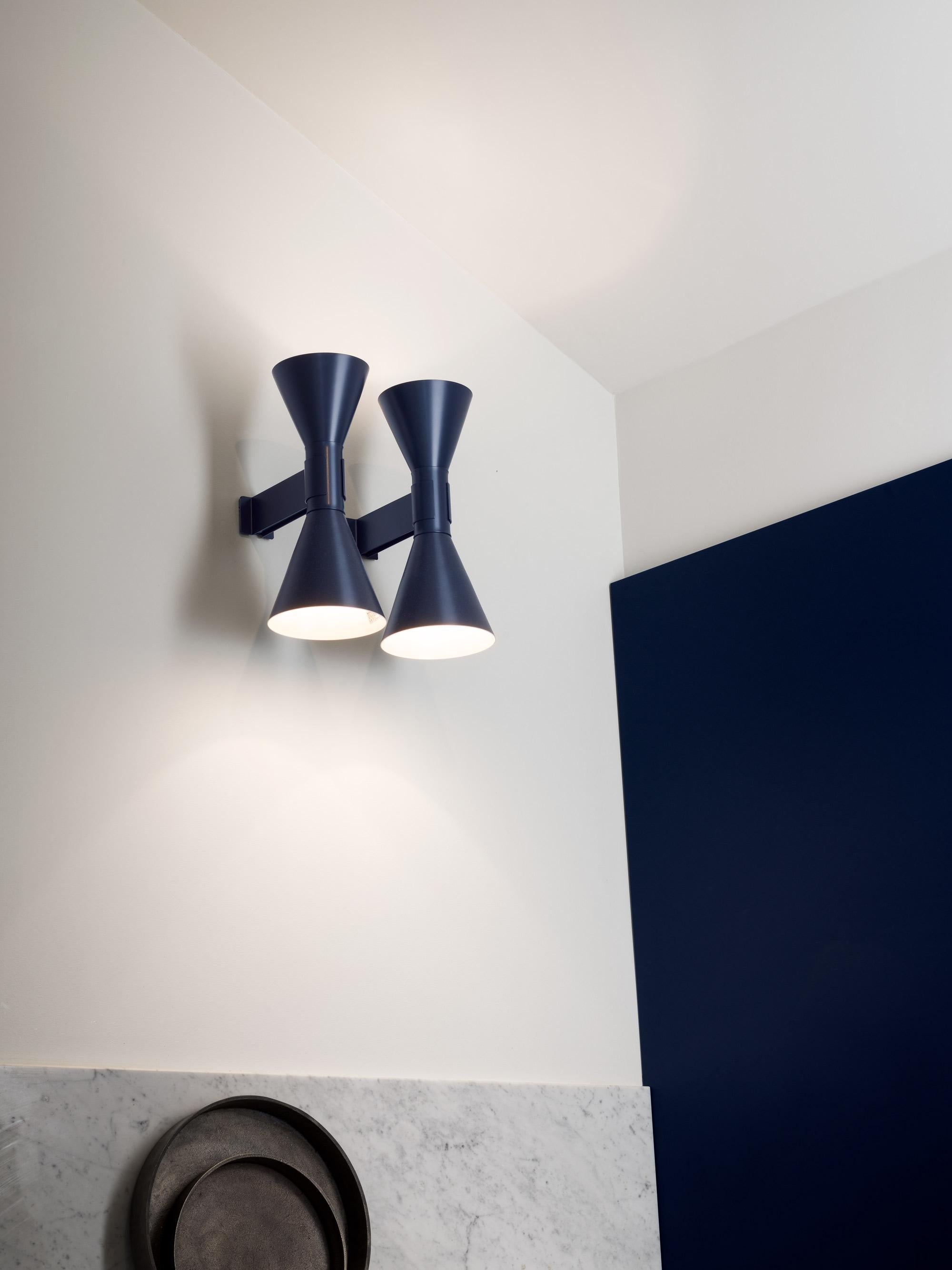 Le Corbusier Applique de Marseille Wall Lamp for Nemo in Matte White For Sale 3