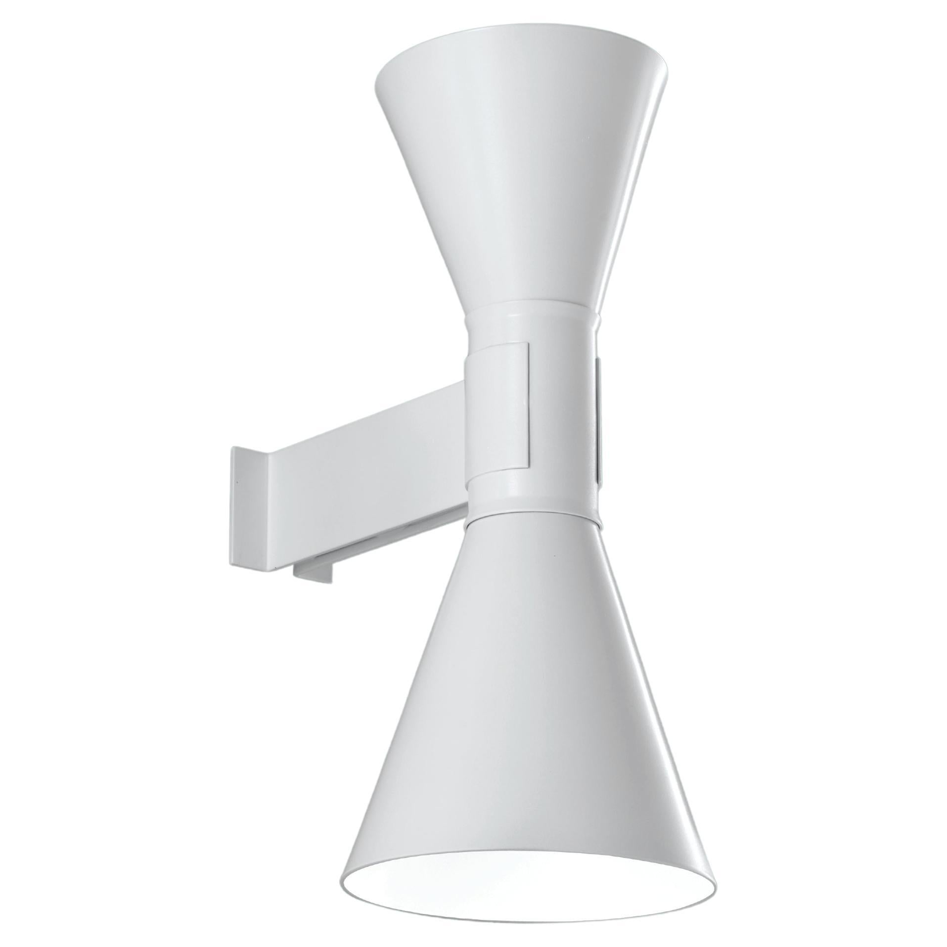 Lampe murale Le Corbusier Applique de Marseille pour Nemo en blanc mat en vente