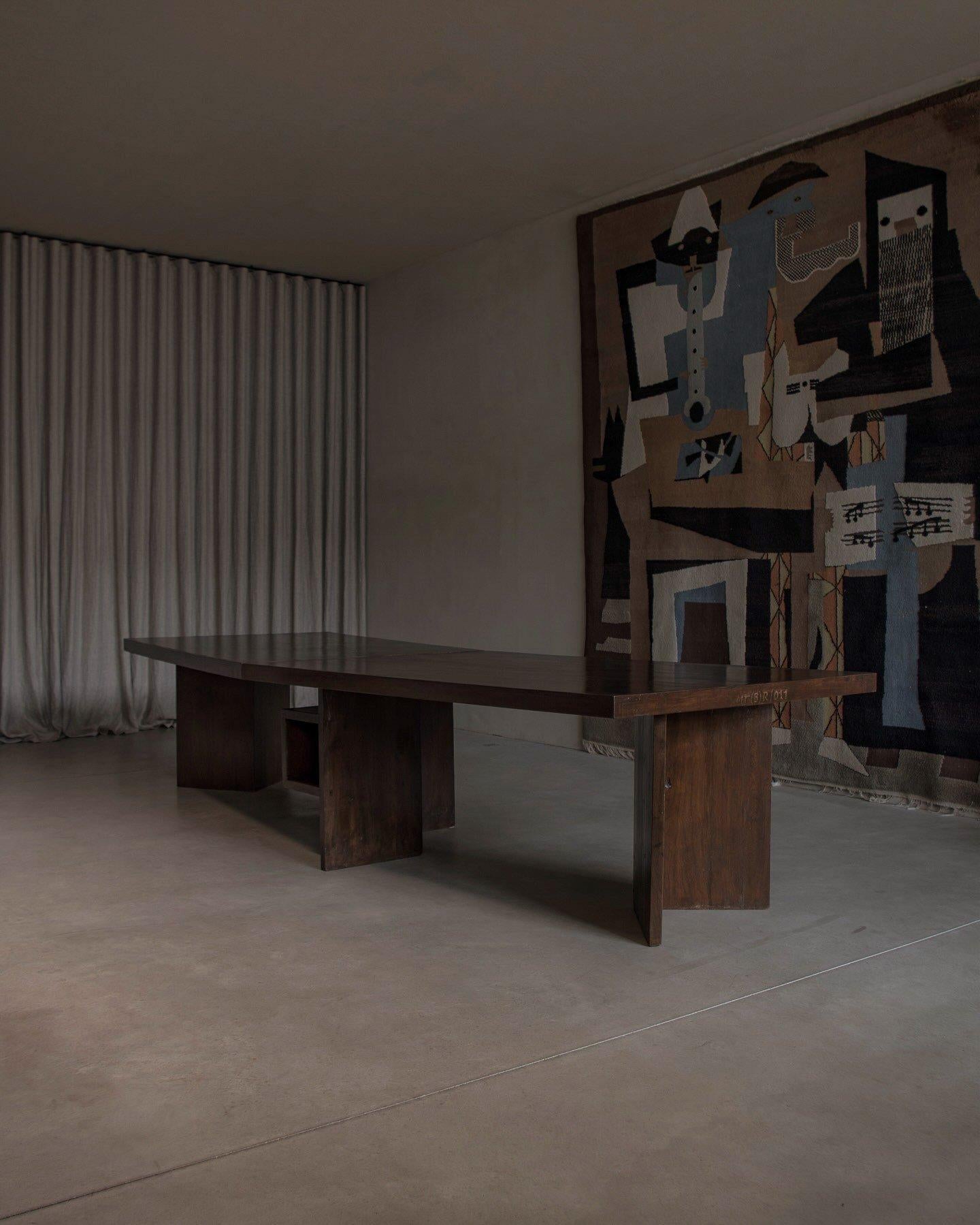 Mid-Century Modern Le Corbusier - Authentic LC-TAT-07-A - the Minister’s Desk Circa 1955 For Sale