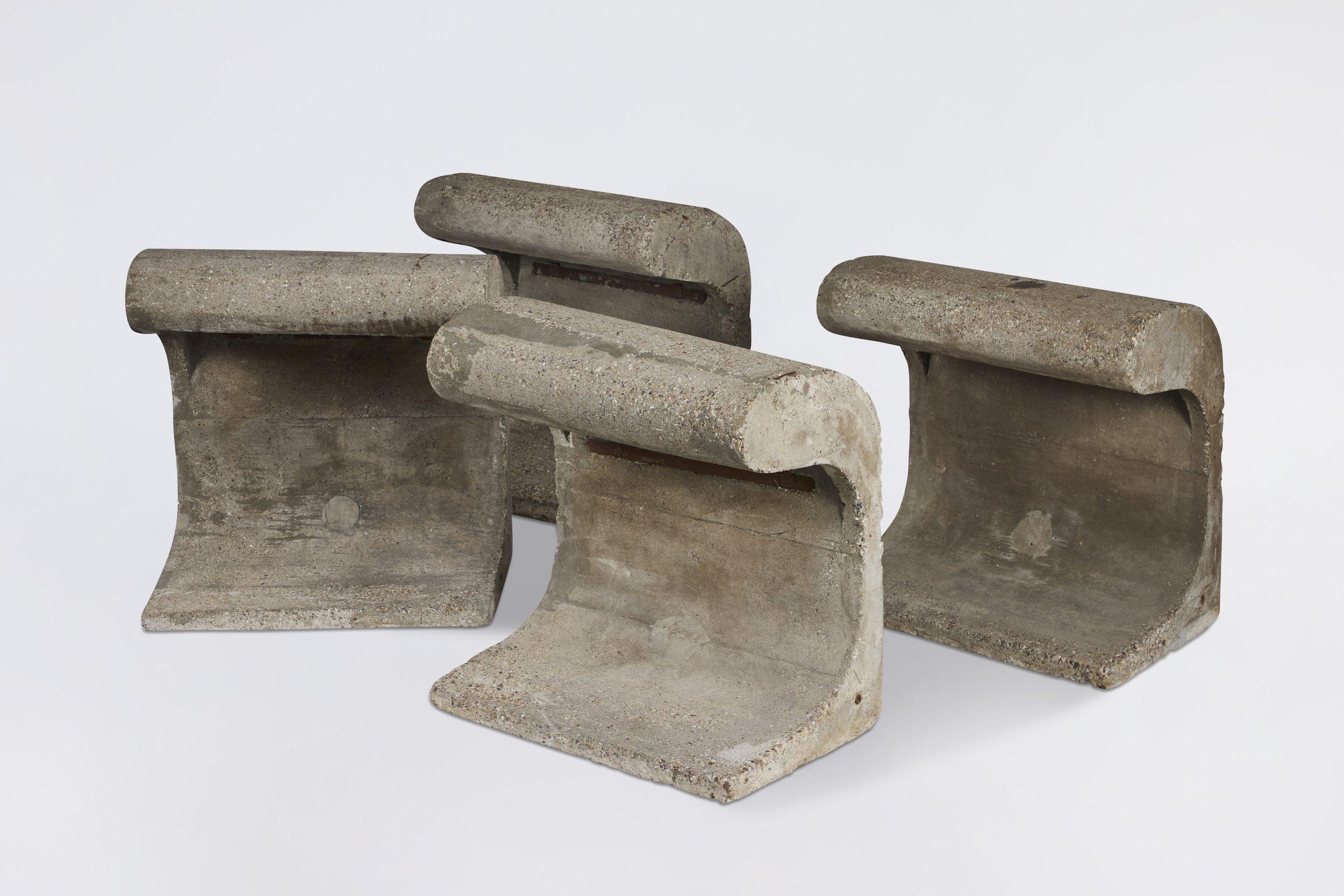 Le Corbusier Borne Béton Lampada I in vendita 1