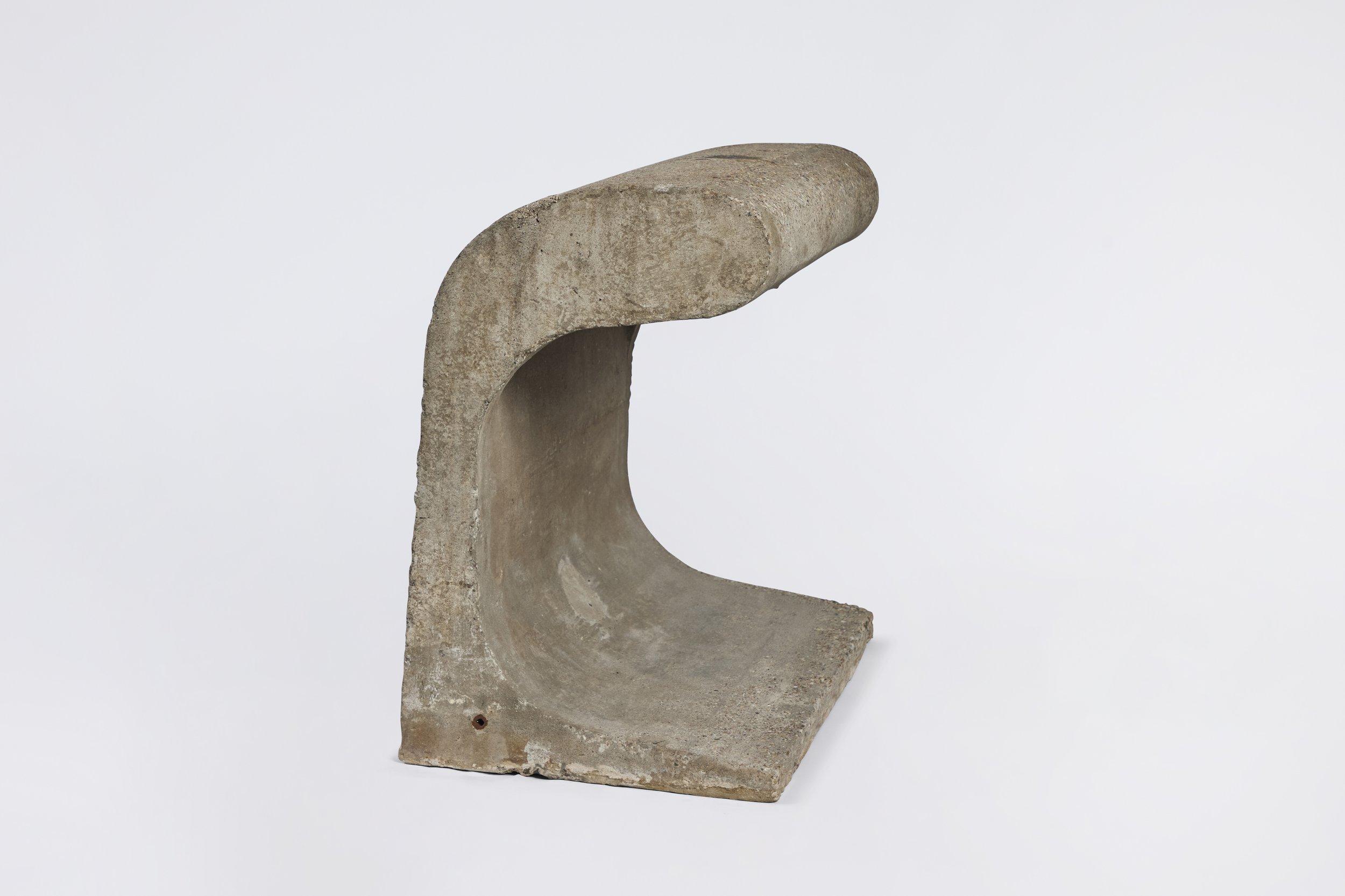 Metà XX secolo Le Corbusier Borne Béton Lampada III in vendita