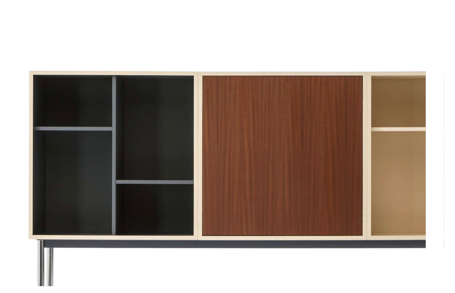 Mid-Century moderno Le Corbusier Casiers Armadio standard P & A per Cassina in vendita