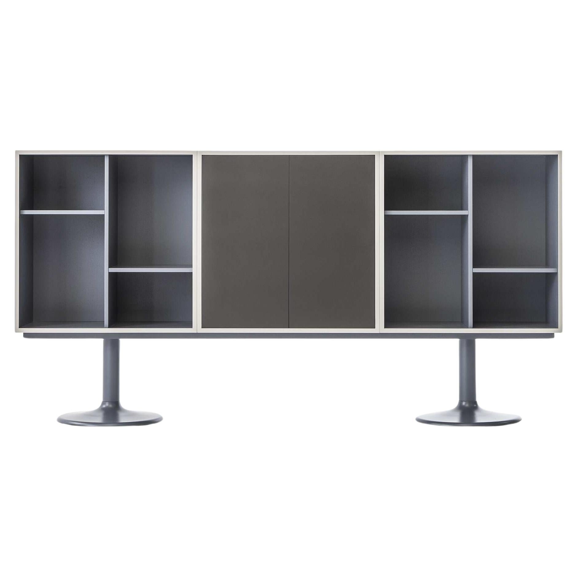 Le Corbusier Casiers Standard, Pieds Corolle Cabinet Per Cassina