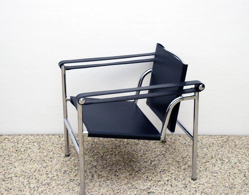Sillón Le Corbusier Cassina LC1, años 70. Italiano en venta