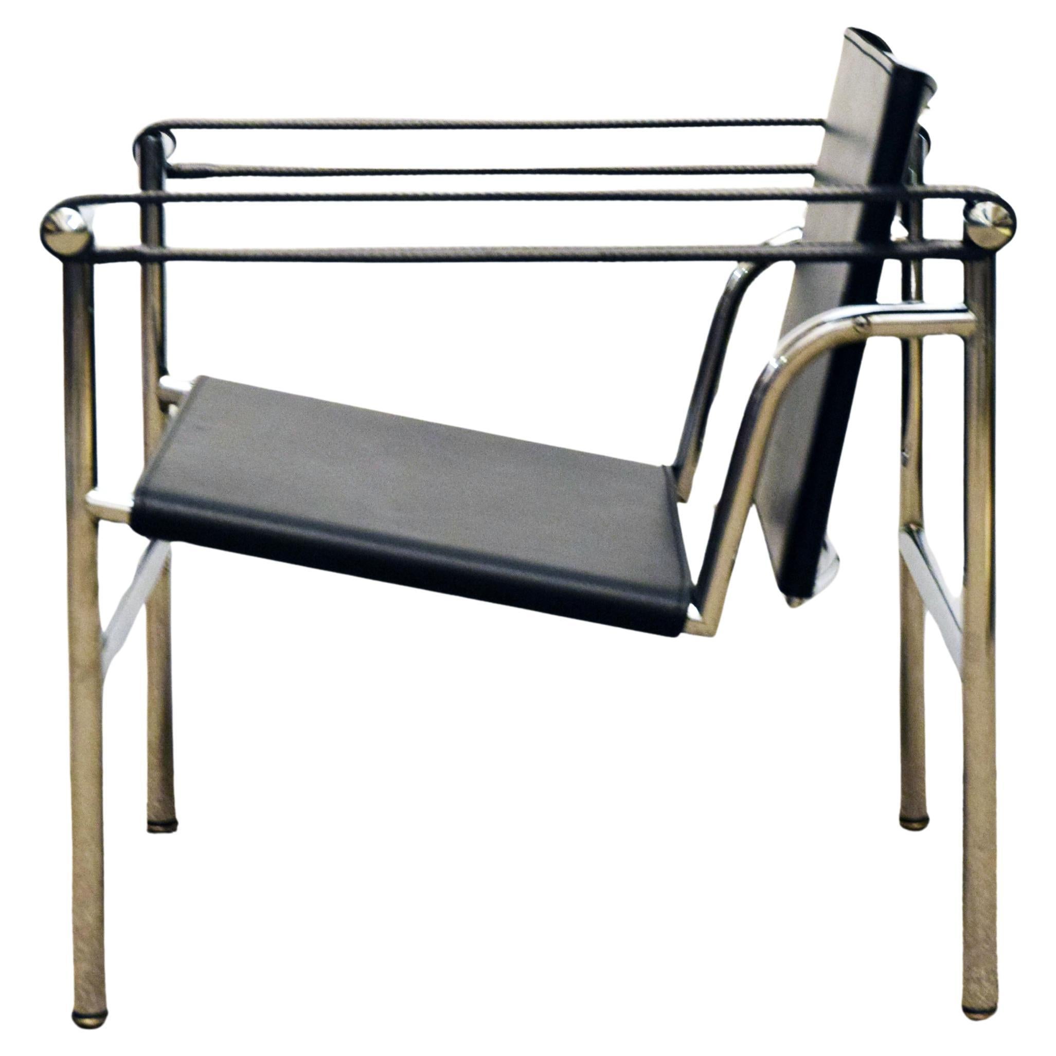 Sillón Le Corbusier Cassina LC1, años 70. en venta