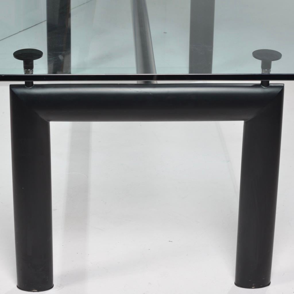 Powder-Coated Le Corbusier Cassina LC6 Dining Table