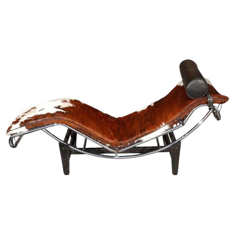 Le Corbusier Chaise Lounge (Model LC4) For Sale