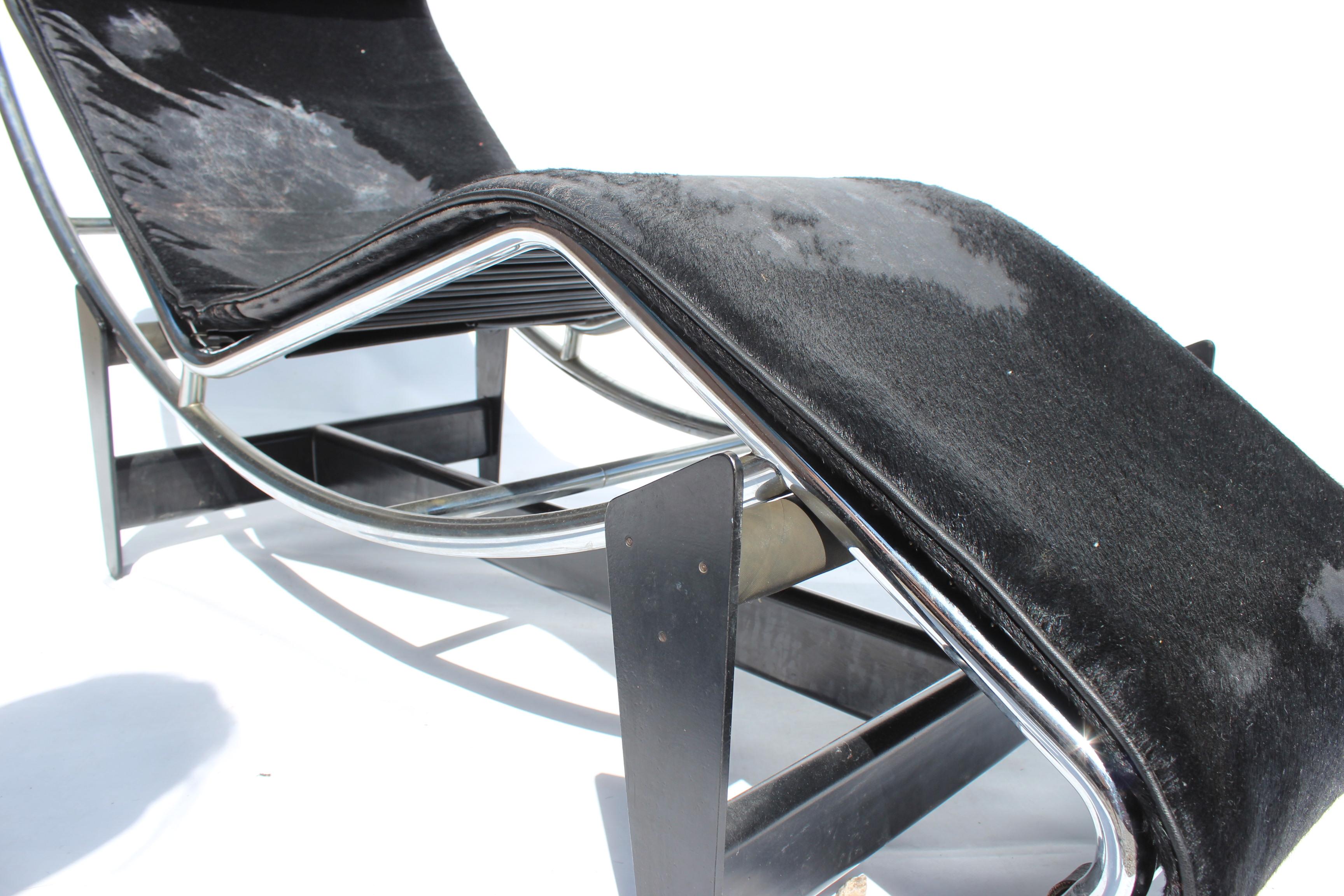 Chaise Le Corbusier, Model LC4, para Cassina, años 60 Otro en venta