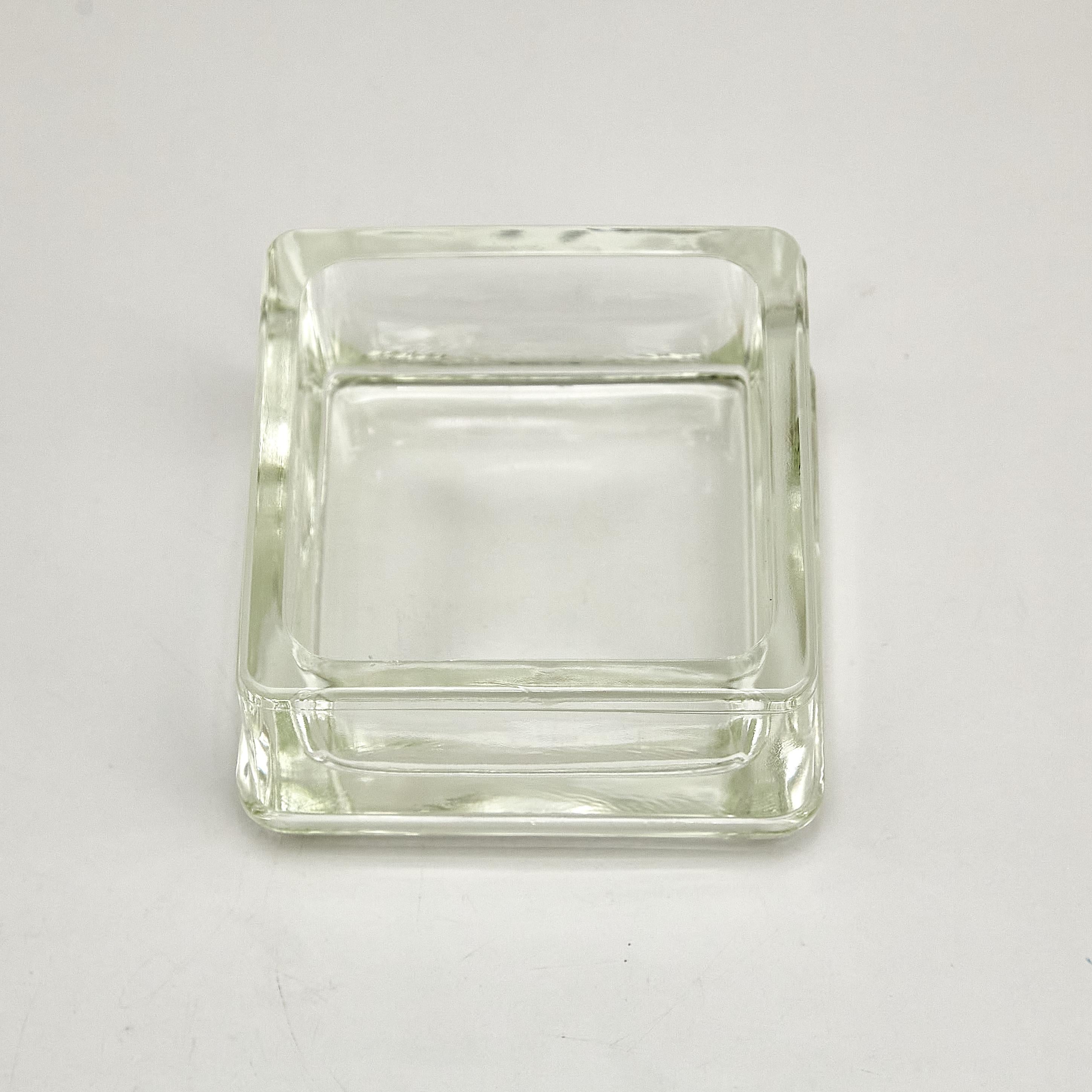 Glass Le Corbusier, Charlotte Perriand Ashtray for Lumax For Sale