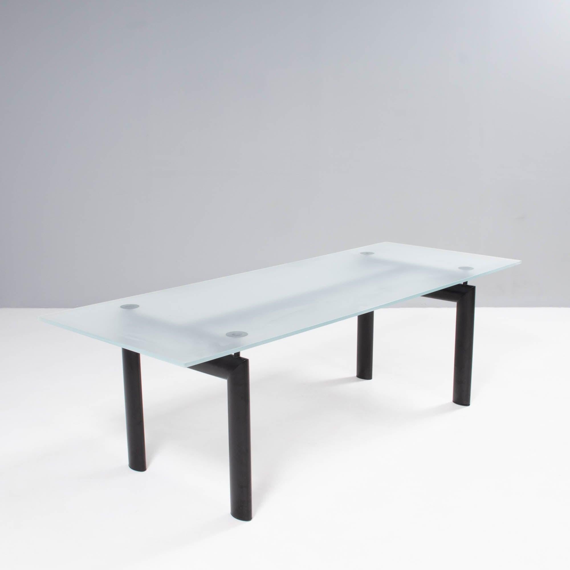 Le Corbusier, Charlotte Perriand & Pierre Jeanerret for Cassina LC6 Dining Table For Sale 7