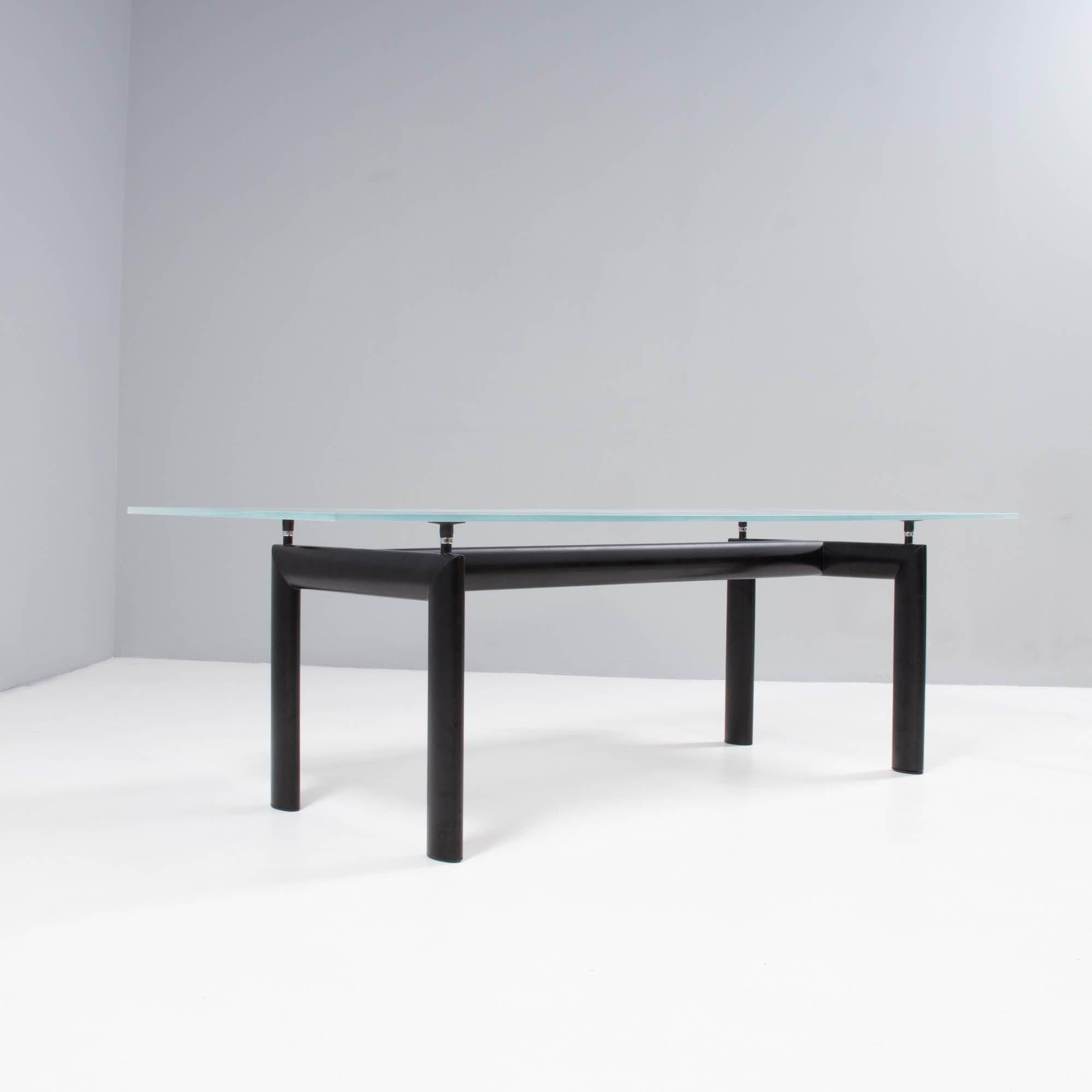 Le Corbusier, Charlotte Perriand & Pierre Jeanerret for Cassina LC6 Dining Table For Sale 2