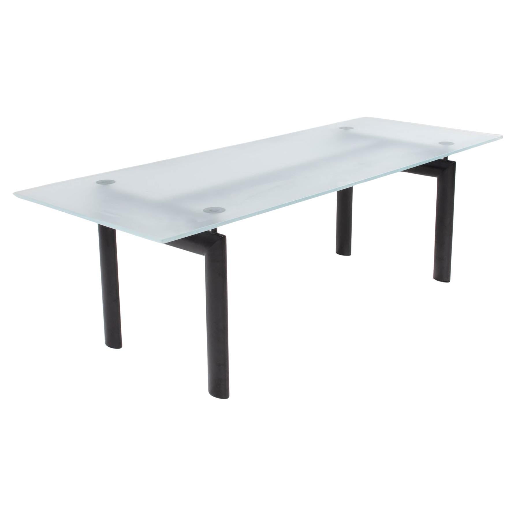 Le Corbusier, Charlotte Perriand & Pierre Jeanerret for Cassina LC6 Dining Table For Sale