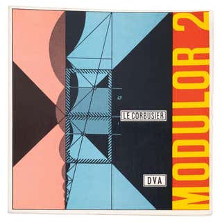 Le Corbusier Der Modulor Book, 1956 For Sale at 1stDibs