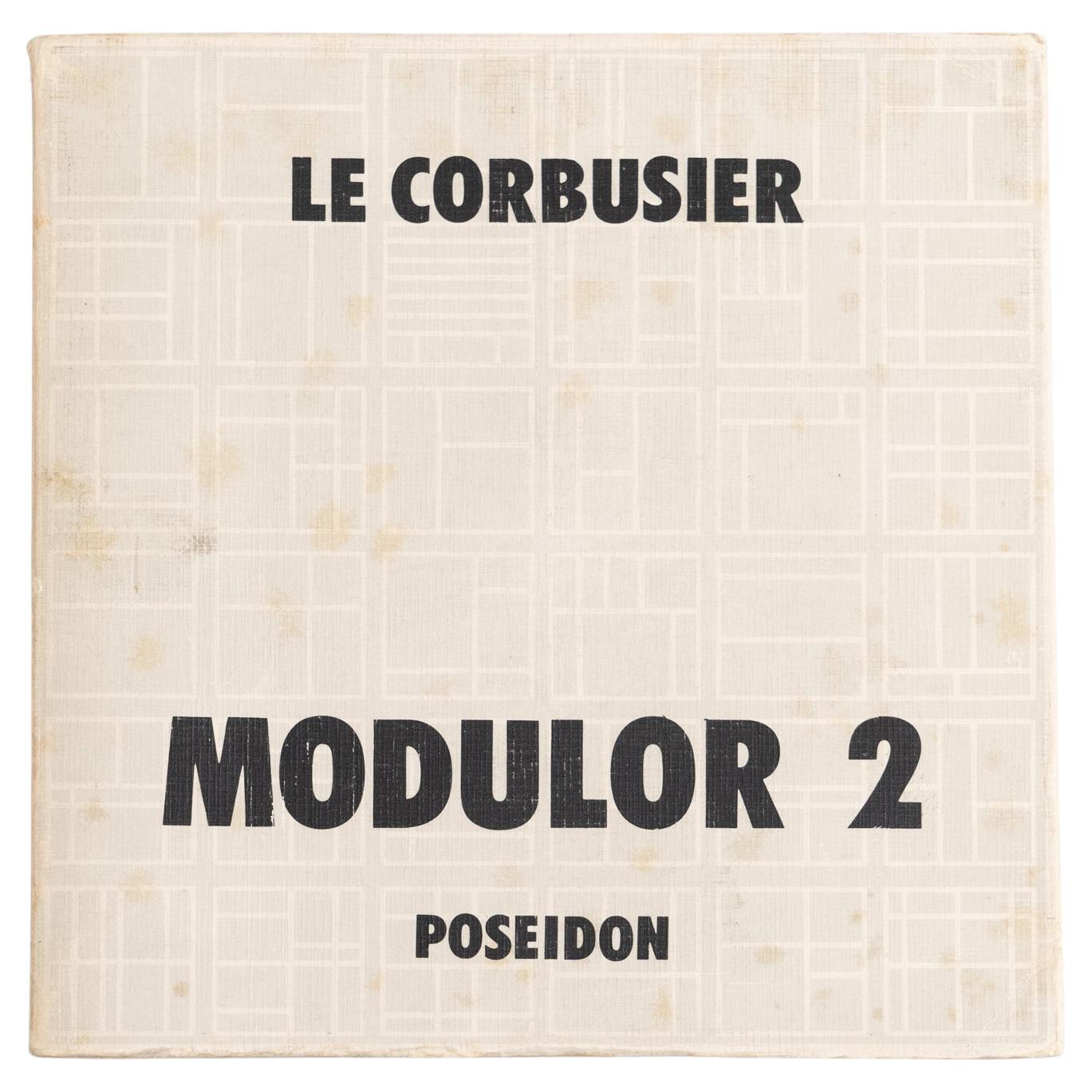 Le Corbusier Der Modulor 2 Book, 1955 For Sale