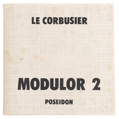 Vintage Le Corbusier Der Modulor 2 Book, 1955